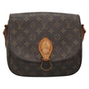 LOUIS VUITTON Monogram Saint Cloud GM Shoulder Bag M51242 LV Auth 138335-13