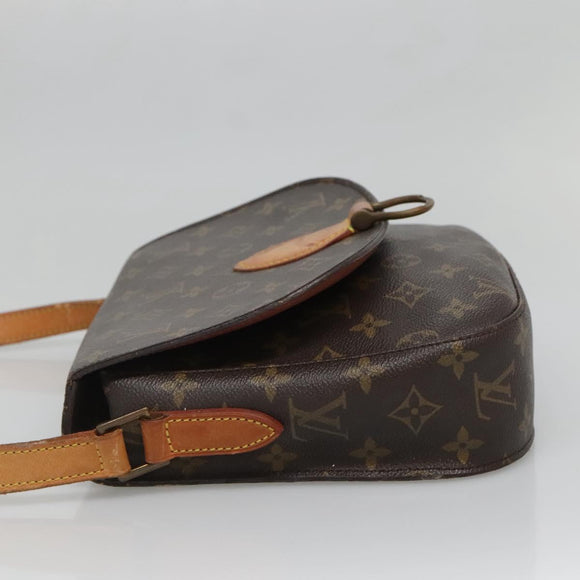 LOUIS VUITTON Monogram Saint Cloud GM Shoulder Bag M51242 LV Auth 138335