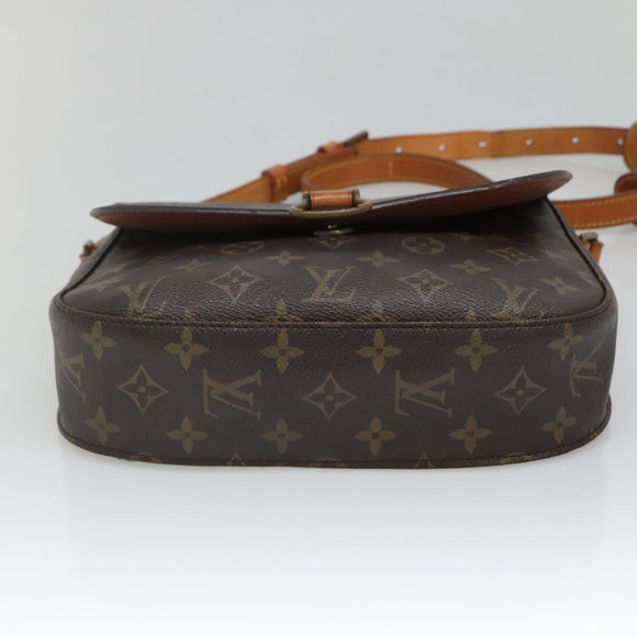 LOUIS VUITTON Monogram Saint Cloud GM Shoulder Bag M51242 LV Auth 138335