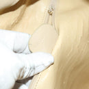 GUCCI Bamboo Shoulder Bag Leather 2way Beige Gold 001 2113 1577 Auth 138340-12