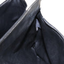 BALLY Hand Bag Leather Ivory Gold Auth 138341-22