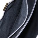 BALLY Hand Bag Leather Ivory Gold Auth 138341-23