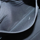 HERMES Her Line PM Hand Bag Canvas Gray Silver Auth 138344-12