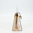 Salvatore Ferragamo Hand Bag Plastic Clear Gold Auth 138346A-4