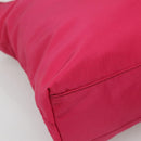 PRADA Tote Bag Nylon 2way Pink Silver Auth 138350-15