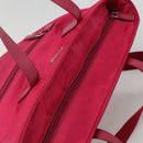 PRADA Tote Bag Nylon 2way Pink Silver Auth 138350-6