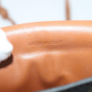 CELINE Triomphe Cell Phone Case Shoulder Bag PVC Black Auth 138351-16