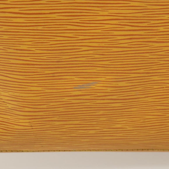 LOUIS VUITTON Epi Petit Noe Shoulder Bag Yellow M44109 LV Auth 138352