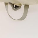 PRADA Backpack Nylon White Silver Auth 138353-7