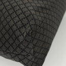 GUCCI Diamante Hand Bag Nylon Navy Gray Silver 268112 Auth 138357-17