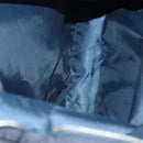 GUCCI Diamante Hand Bag Nylon Navy Gray Silver 268112 Auth 138357-11