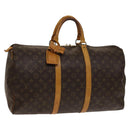 LOUIS VUITTON Monogram Keepall 50 Boston Bag M41426 LV Auth 138362-1