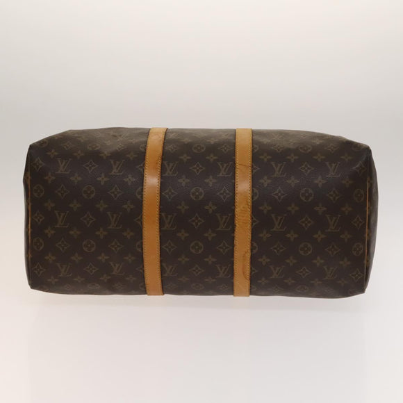 LOUIS VUITTON Monogram Keepall 50 Boston Bag M41426 LV Auth 138362