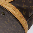 LOUIS VUITTON Monogram Bucket GM Shoulder Bag M42236 LV Auth 138364-14