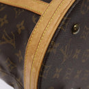 LOUIS VUITTON Monogram Bucket GM Shoulder Bag M42236 LV Auth 138364-15