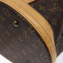 LOUIS VUITTON Monogram Bucket GM Shoulder Bag M42236 LV Auth 138364-16
