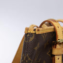 LOUIS VUITTON Monogram Bucket GM Shoulder Bag M42236 LV Auth 138364-10