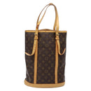 LOUIS VUITTON Monogram Bucket GM Shoulder Bag M42236 LV Auth 138364-2