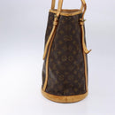 LOUIS VUITTON Monogram Bucket GM Shoulder Bag M42236 LV Auth 138364-4