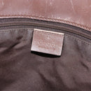 GUCCI GG Canvas Tote Bag Brown Gold 002 1098 Auth 138369-15