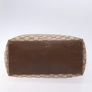 GUCCI GG Canvas Tote Bag Brown Gold 002 1098 Auth 138369-9