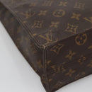 LOUIS VUITTON Monogram Sac Plat Hand Bag M51140 LV Auth 138376-14