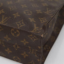 LOUIS VUITTON Monogram Sac Plat Hand Bag M51140 LV Auth 138376-15