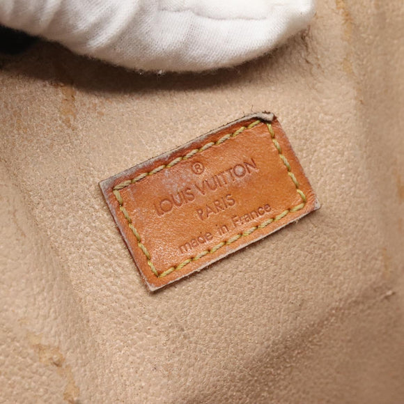 LOUIS VUITTON Monogram Sac Plat Hand Bag M51140 LV Auth 138376