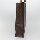 LOUIS VUITTON Monogram Sac Plat Hand Bag M51140 LV Auth 138376-4