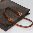LOUIS VUITTON Monogram Sac Plat Hand Bag M51140 LV Auth 138376-6