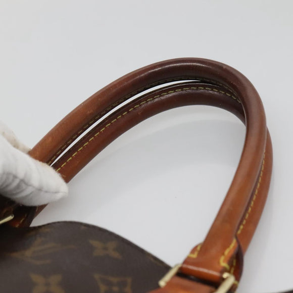 LOUIS VUITTON Monogram Sac Plat Hand Bag M51140 LV Auth 138376