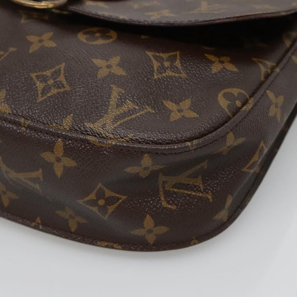 LOUIS VUITTON Monogram Monogram Saint Cloud GM Shoulder Bag M51242 Auth 138379