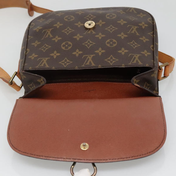 LOUIS VUITTON Monogram Monogram Saint Cloud GM Shoulder Bag M51242 Auth 138379