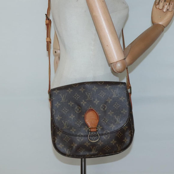 LOUIS VUITTON Monogram Monogram Saint Cloud GM Shoulder Bag M51242 Auth 138379