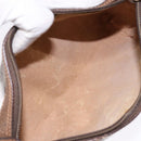 GUCCI GG Supreme Web Sherry Line Bag PVC Beige Gold 89 02 018 Auth 138389-11