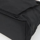 GUCCI Bamboo Hand Bag Nylon 2way Black Silver 002 2058 0508 5 Auth 138391-12