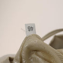 PRADA Backpack Nylon Ivory Silver Auth 138397-11