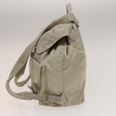 PRADA Backpack Nylon Ivory Silver Auth 138397-3