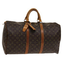 LOUIS VUITTON Monogram Keepall 50 Boston Bag M41426 LV Auth 138405-1
