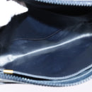 CELINE C Sulky Shoulder Bag PVC Navy Gold Auth 138407-16