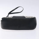 GUCCI GG Supreme Sherry Line Bag PVC Navy Gold Red 10 02 024 Auth 138412-9