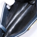 Salvatore Ferragamo Vala Shoulder Bag Leather Black Gold Auth 138416-10