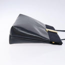 Salvatore Ferragamo Vala Shoulder Bag Leather Black Gold Auth 138416-3