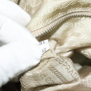 PRADA Shoulder Bag Nylon Light Blue Silver Auth 138419-12