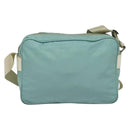 PRADA Shoulder Bag Nylon Light Blue Silver Auth 138419-2