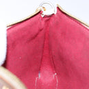 LOUIS VUITTON Monogram Multicolor Pochette Pouch White M92649 LV Auth 138420-20