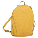 LOUIS VUITTON Epi Mabillon Backpack Yellow M52239 LV Auth 138422-1