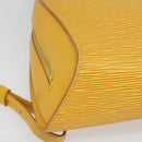 LOUIS VUITTON Epi Mabillon Backpack Yellow M52239 LV Auth 138422-14