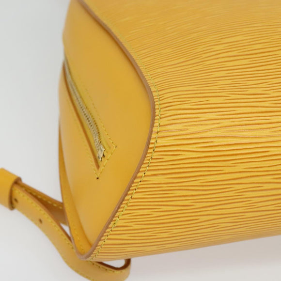 LOUIS VUITTON Epi Mabillon Backpack Yellow M52239 LV Auth 138422