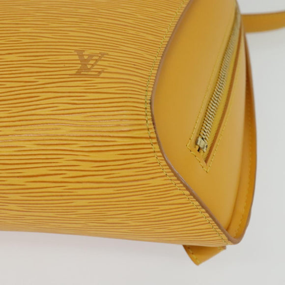 LOUIS VUITTON Epi Mabillon Backpack Yellow M52239 LV Auth 138422